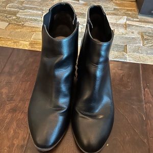 Dr Scholls Black Ankle Boots